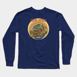 RETRO TRAIN Long Sleeve T-Shirt